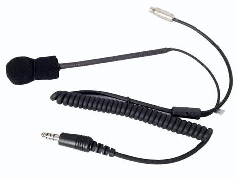 4C IMSA Wired Coil Cord Helmet Kit with Mic and 3.5mm Jack SKU: HK-IFC