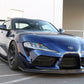 Toyota Supra A90/91 Carbon Fiber Front Bumper Canards 2020-2023