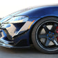 Toyota Supra A90/91 Carbon Fiber Front Bumper Canards 2020-2023