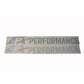 APR Performance Windshield Decal (41"x4.25") Sticker