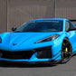 Chevrolet Corvette C8 Z06, E Ray, ZR1 Carbon Fiber Front Splitter/ Airdam/ Lip
