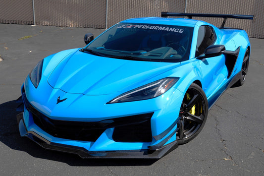 Chevrolet Corvette C8 Z06, E Ray, ZR1 Carbon Fiber Front Splitter/ Airdam/ Lip