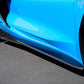 Chevrolet Corvette C8 Z06/ E Ray/ ZR1 Carbon Fiber Side Rocker Extensions/ Side Skirts