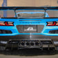 Chevrolet Corvette C8 Z06, ERAY, ZR1 Carbon Fiber Rear Diffuser