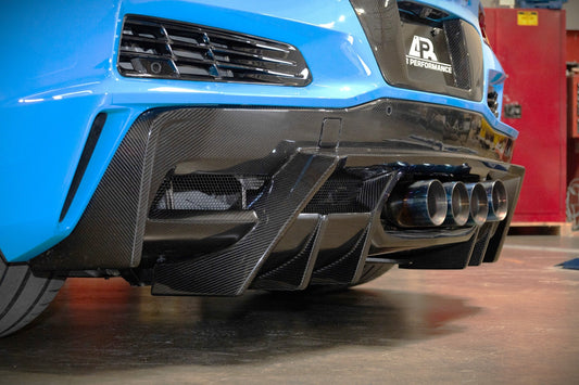 Chevrolet Corvette C8 Z06, ERAY, ZR1 Carbon Fiber Rear Diffuser
