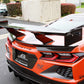 Chevrolet Corvette C8 Carbon Fiber License Plate Backing