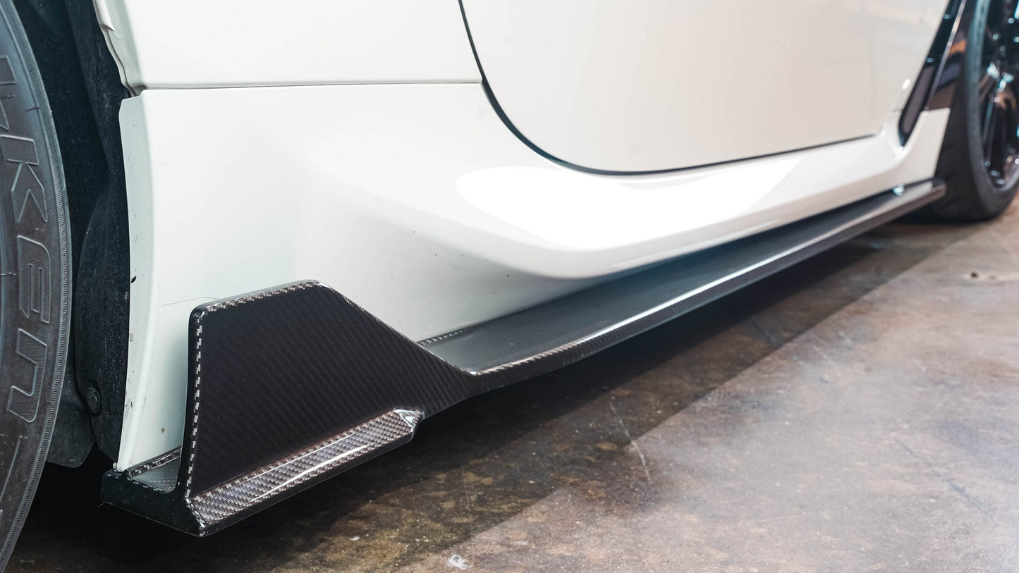 Carbon Fiber Toyota GR86/ Subaru BRZ Side Rocker Extensions 2022+