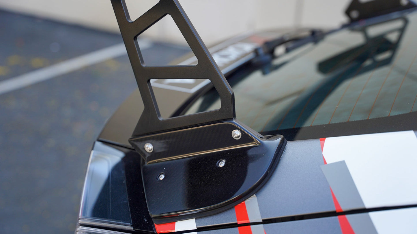 Honda FK8 Civic Type R GT250 Carbon Fiber Swan Neck Wing 2017 - 2021