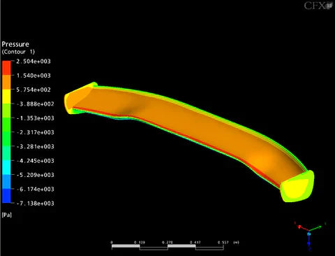 Ford Mustang S650 GTC200 Carbon Fiber Adjustable Wing 2024 - Current