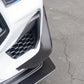 Ford Mustang GT S650 Carbon Fiber Front Bumper Canards 2024 - Current (does not fit Dark Horse bumper)