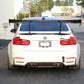 BMW F80 M3 GTC300 Carbon Fiber Adjustable Wing