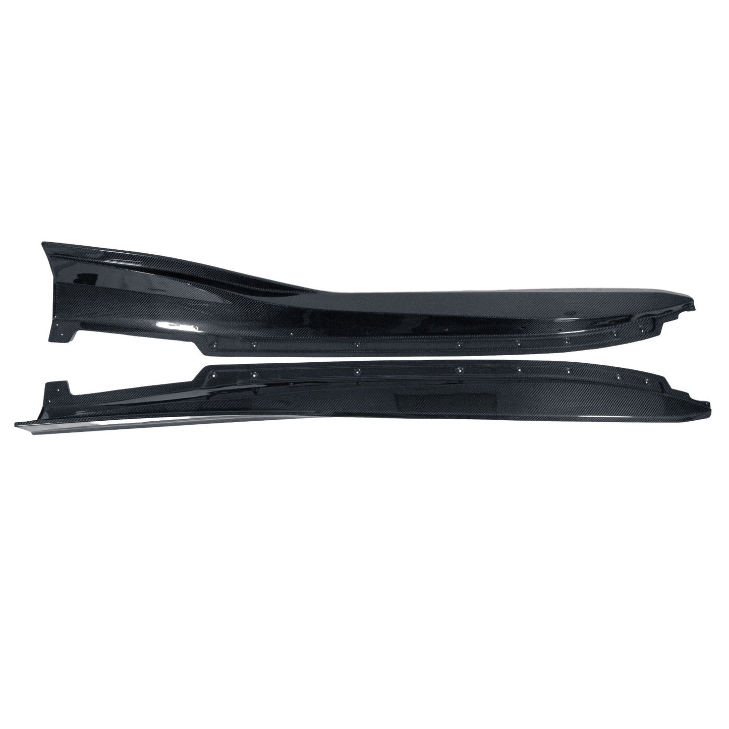 Chevrolet Corvette C8 Z06/ E Ray/ ZR1 Carbon Fiber Side Rocker Extensions/ Side Skirts