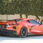 Chevrolet Corvette C8 Carbon Fiber Side Rocker Extensions/ Side Skirt