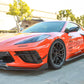 Chevrolet Corvette C8 Carbon Fiber Side Rocker Extensions/ Side Skirt