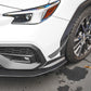 Subaru WRX Carbon Fiber Front Bumper Canards 2022-Up