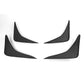 Nissan GTR R35 Front Bumper Carbon Fiber Canards 2012-2016