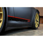 Carbon Fiber Porsche 991 GT3 Side Rocker Extensions/ Side Skirt 2013-19