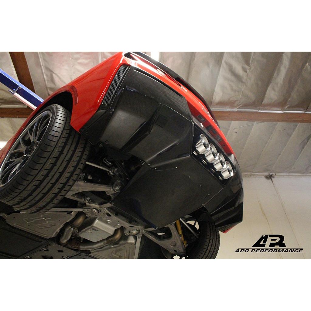Chevrolet Corvette C7 Carbon Fiber Rear Diffuser Undertray
