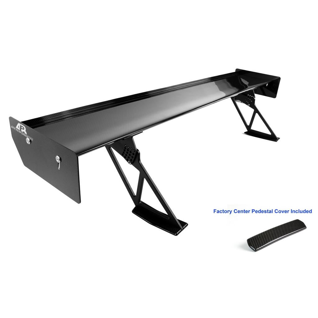 Ford Mustang Shelby GT350 GT500 S550 GT250 Carbon Fiber Adjustable Wing 2018-2023