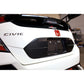 Carbon Fiber Honda FK8 Civic Type R License Plate Backing 2017 - 2021