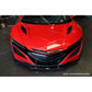 Acura NSX Stock Bumper Carbon Fiber Front Wind Splitter 2016 - 2022