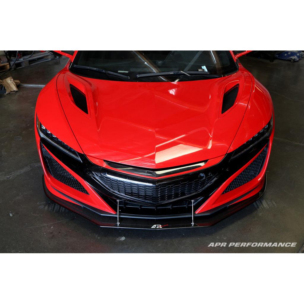 Acura NSX Stock Bumper Carbon Fiber Front Wind Splitter 2016 - 2022