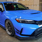 Honda FL5 Civic Type R Carbon Fiber Front Bumper Canards 2023 - Current