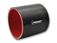 Vibrant Performance Straight Hose Coupler - 3" Length