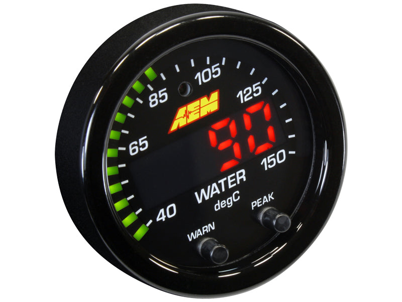 AEM X-Series Temperature 100-300F Gauge Kit