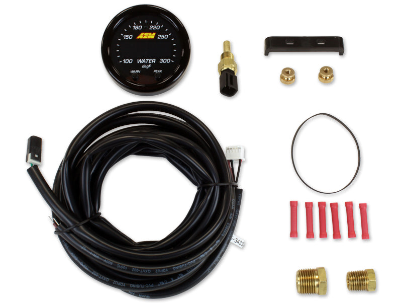 AEM X-Series Temperature 100-300F Gauge Kit