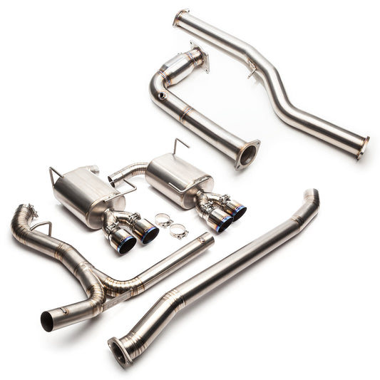 Cobb Tuning Subaru 3" Turboback Exhaust Titanium (Non-Resonated J-Pipe) WRX Sedan 6MT 2015-2020