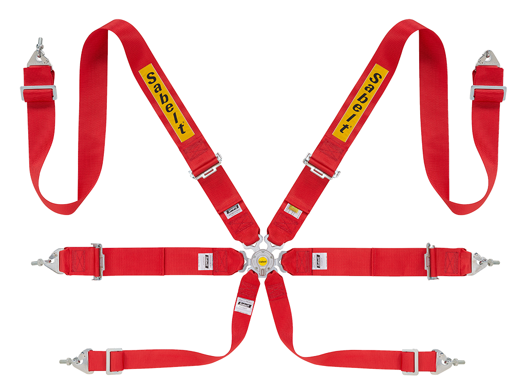 Sabelt CCS-633 Saloon Full 3" 6 Point Harness