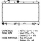 CSF Subaru Radiator 2008+ WRX/STI