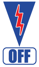 Safety Cut Off Switch Sticker