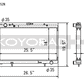 Koyo 89-94 Nissan 180SX/Silvia S13 SR20DET (MT) N-FLO (Dual Pass) Radiator