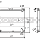 Koyo 86-88 Mazda RX-7 FC NA/Turbo (MT) Radiator