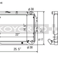 Koyo 83-85  Mazda RX-7 fits 1.1/1.3L MT (Includes GSL-SE Trim)
