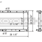 Koyo 2017 Honda Civic Type-R Radiator