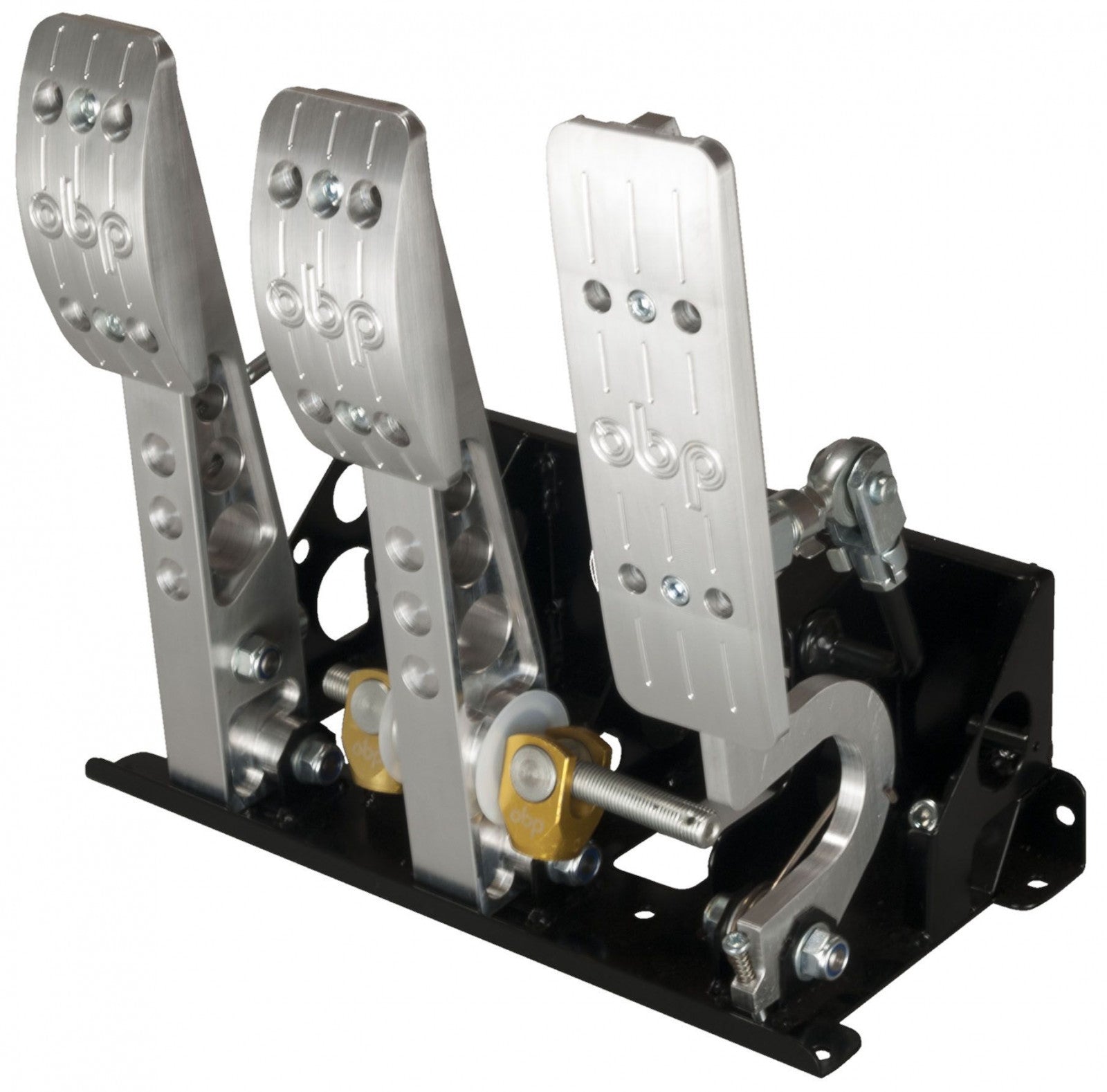 obp Motorsport Pro-Race V2 3 Pedal System - Floor Mounted Bulkhead Fit ...