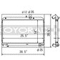 Koyo 04-08 Mazda RX-8 1.3L (MT) Radiator