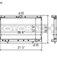 Koyo 95-99 Mitsubishi Eclipse/Talon Turbo (MT) Radiator