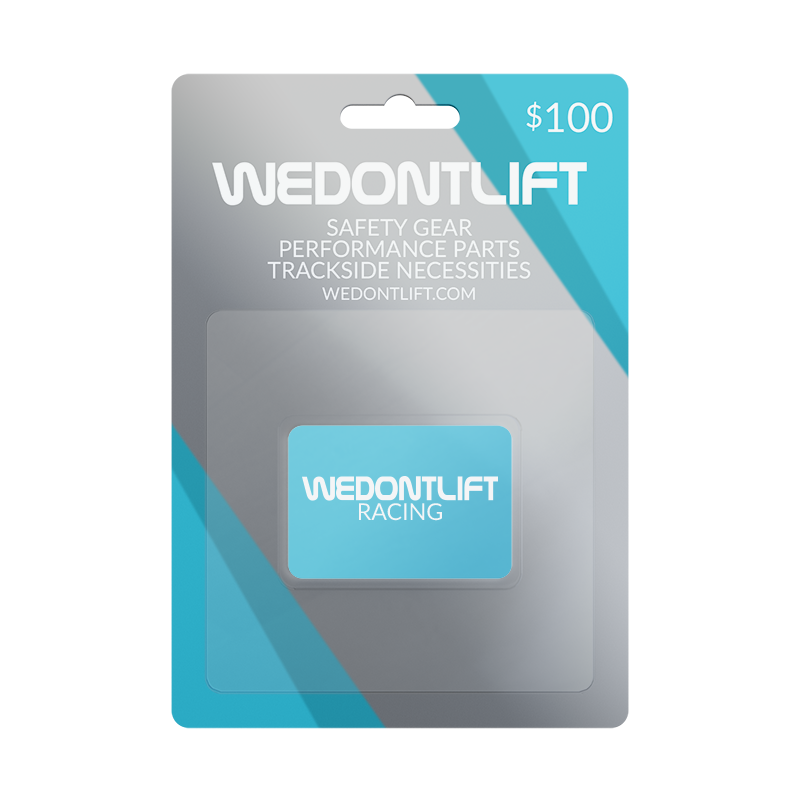 We Don't Lift Racing Gift Card