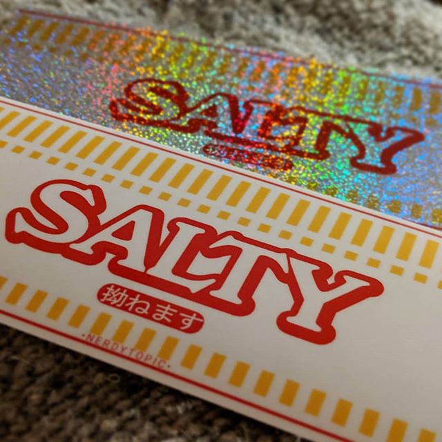 Salty [Low Salt] Sticker