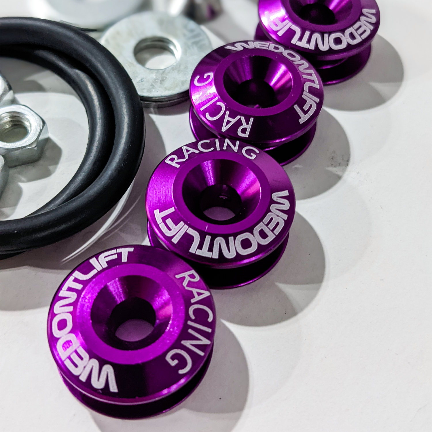 We Don't Lift Purple Quick Release Bumper Kit